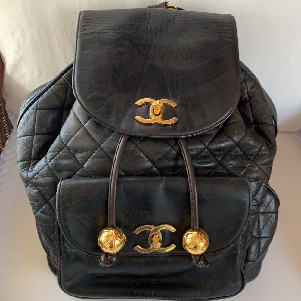 COPY - Vintage Chanel Back Pack in Very Good Condition